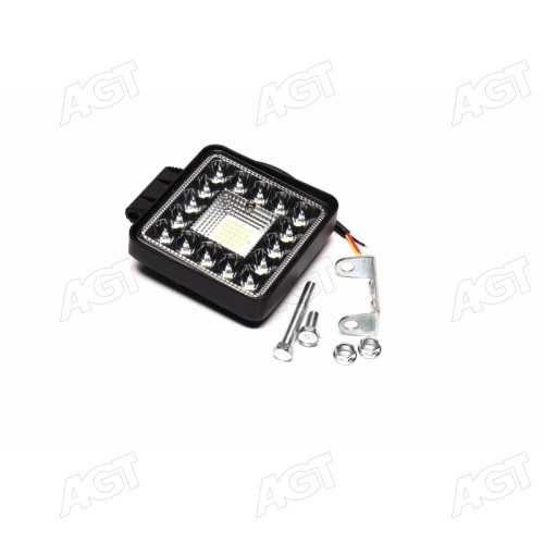 Фара LED квардратна 41W, 10-30V вузький промінь <ДК>