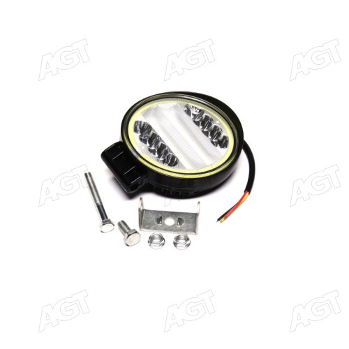 Фара LED кругла 24W, 10-30V вузький промінь. <ДК>
