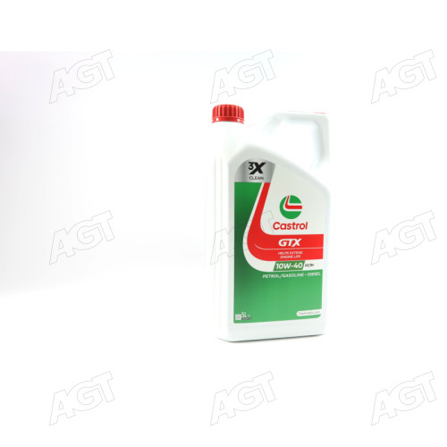 Масло моторное Castrol GTX 10W-40 A3/B4 (Канистра 5л)