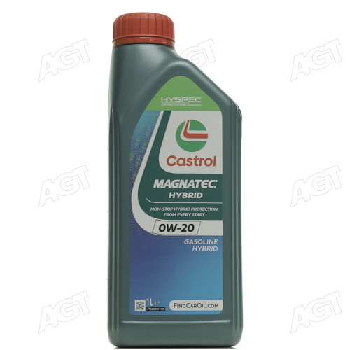 Олива моторна Castrol Magnatec HYBRID 0W-20 (Каністра 1л)