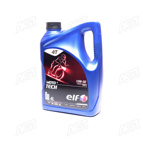 Олива моторна ELF MOTO 4 TECH 10W-50 (Каністра 4л)