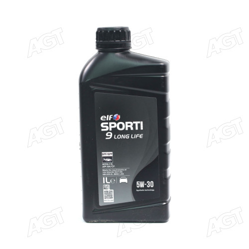 Олива моторна ELF SPORTI 9 LONG LIFE 5W-30 (Каністра 1л)