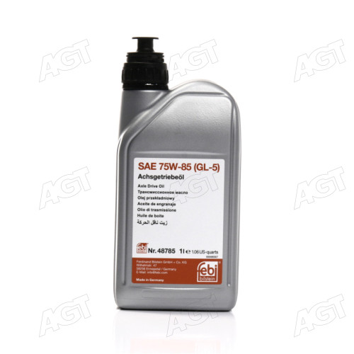 Масло трансмиссионное FEBI SAE 75W-85 GL-5 (Канистра 1л)