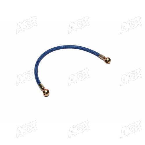 Паливопровід низького тиску ПОЛІМЕРНЕ ОБПЛЕТАННЯ (обратка) (L=500 мм під болт М14) ПРЕМІУМ