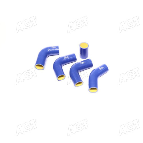 Патрубок радиатора ГАЗ 3302 (дв.405) (компл. 5 шт. силикон) STANDARD (TEMPEST)