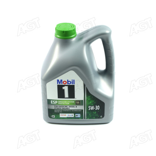 Олива моторна Mobil 1 ESP 5W-30 (Каністра 4л)